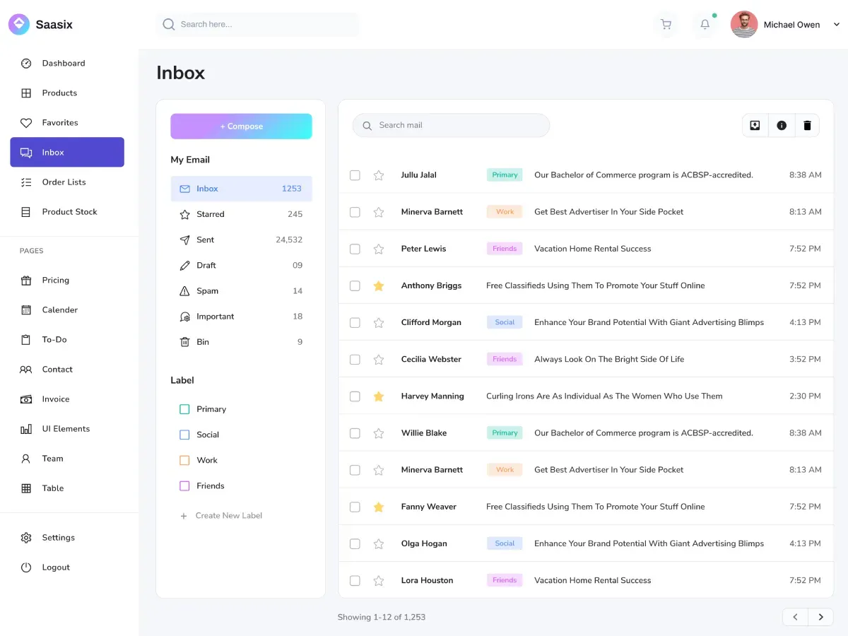 Dashboard preview 2