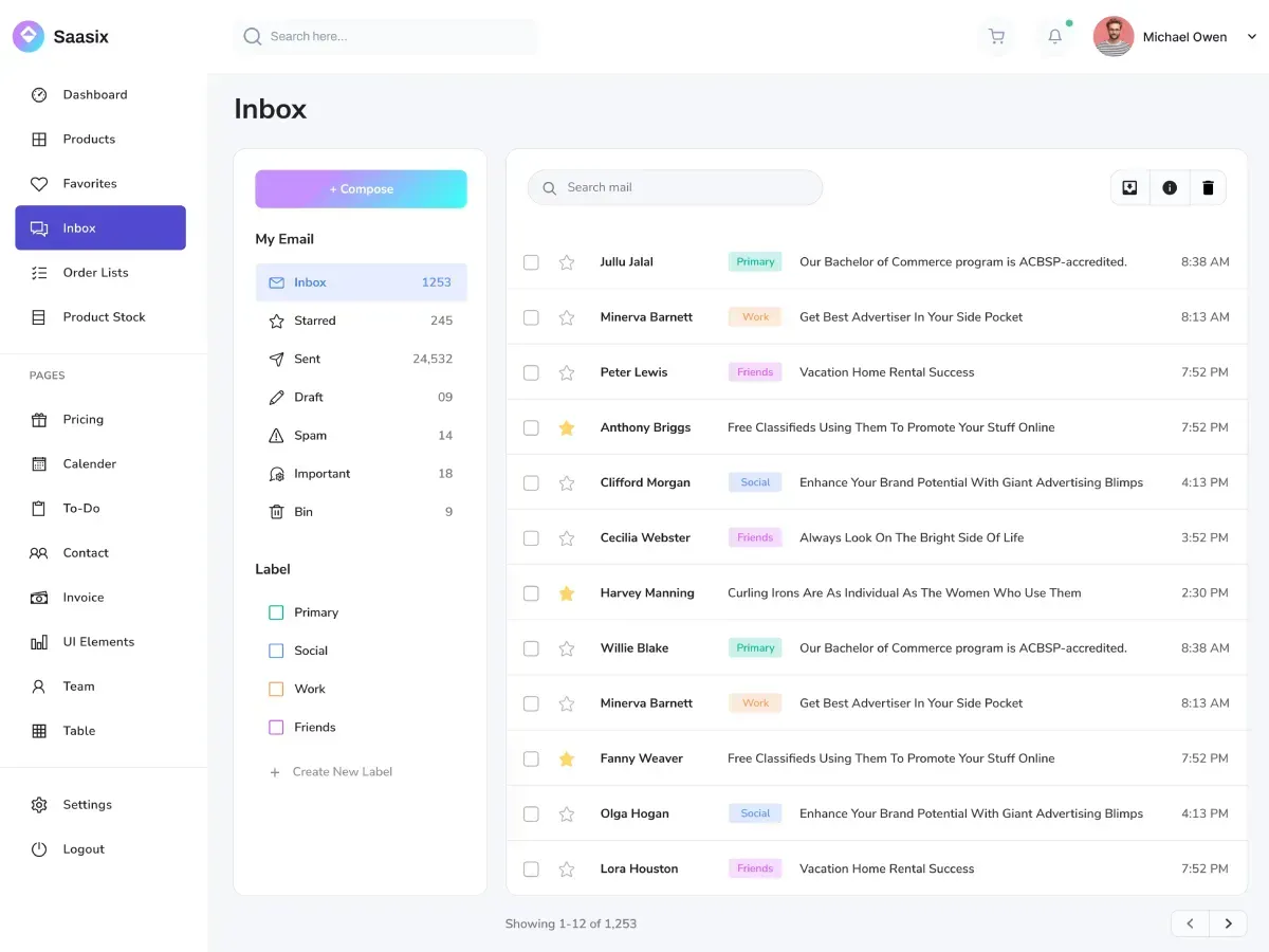 Dashboard preview 2